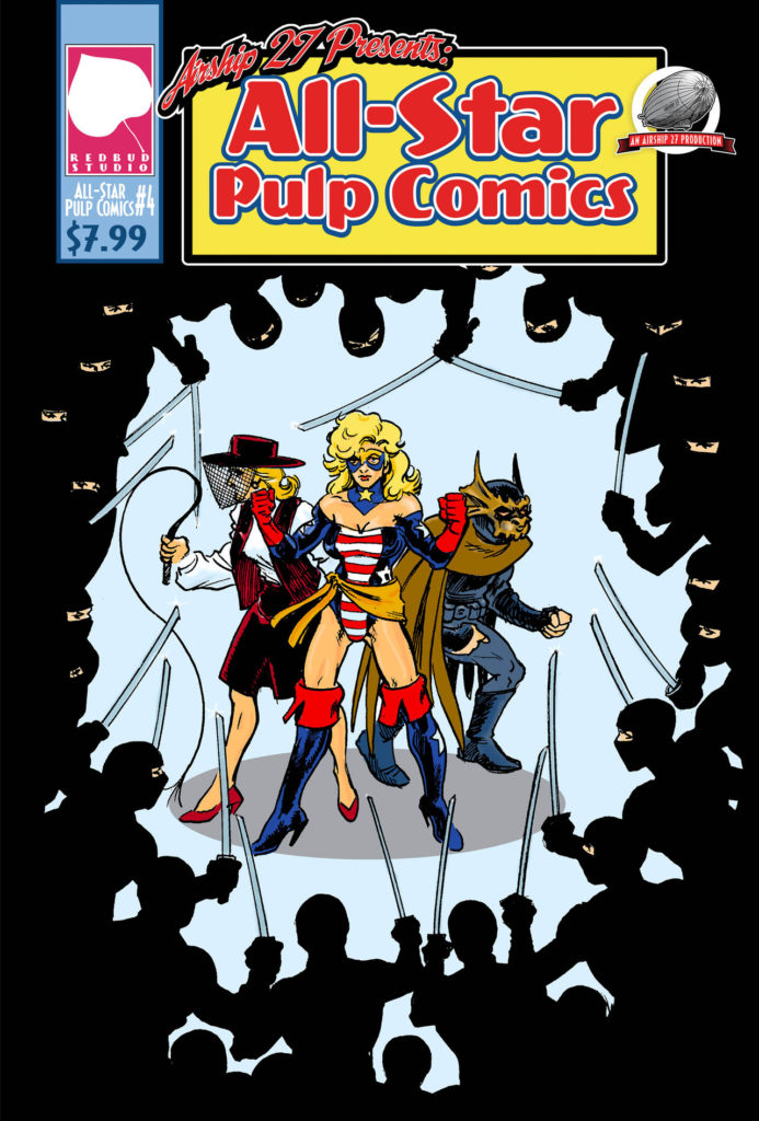 Cover Art for All Star Pulp Comics #4